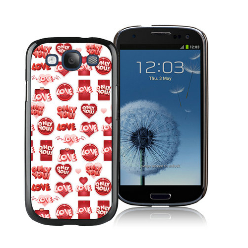 Valentine Just Love Samsung Galaxy S3 9300 Cases CWA Valentine Just Love Samsung Galaxy S3 9300 Cases CWA